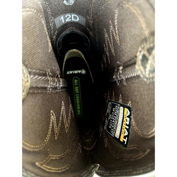 Ariat Groundbreaker Pull-On Steel Toe Work Boots, NWT, 12 - Picture 7 of 8